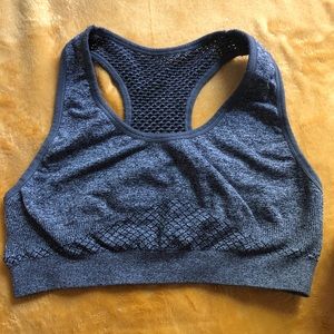 Gray medium size sports bra